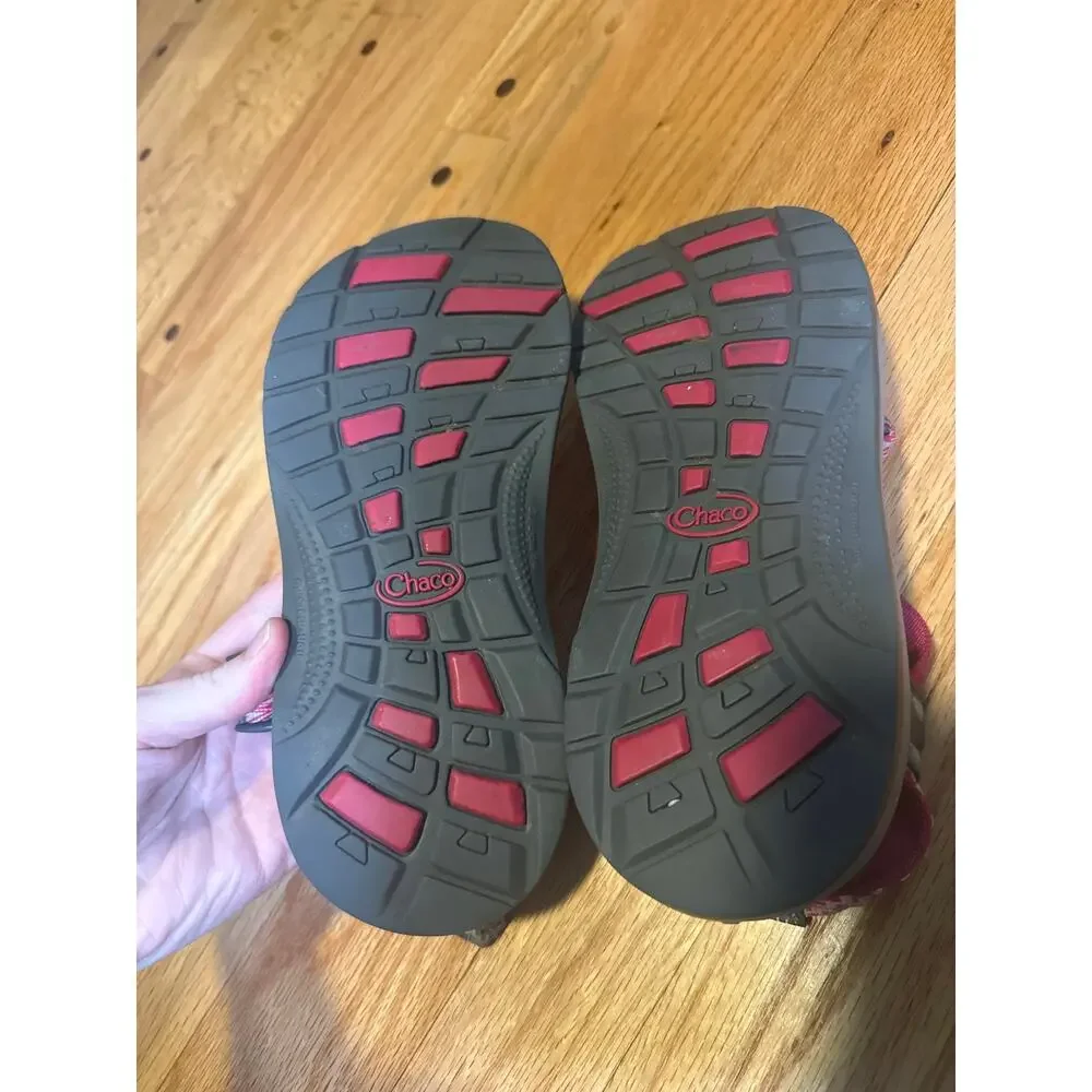 Chaco ZX1 Ecotread Rend Pink Sport Sandals J180014 Girls 5
